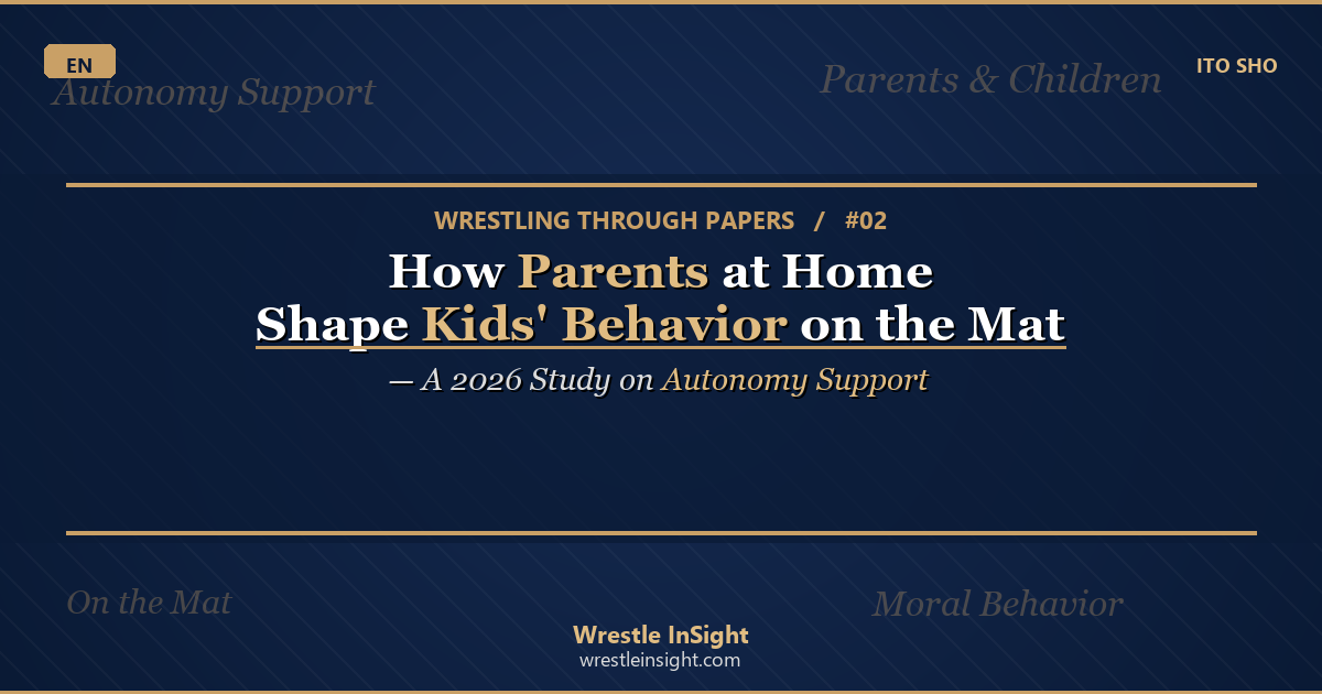 How parental autonomy support at home shapes kids' behavior on the mat (series featured image)